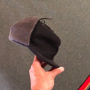 Pigalle France hat wool and chordoroy